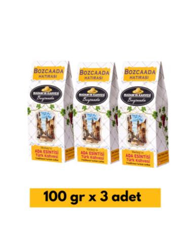 Madam's Coffee Island Breeze 100 gr X 3 Pieces