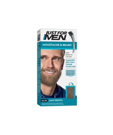Just For Men Beard and Moustache Dye Light Brown M-25