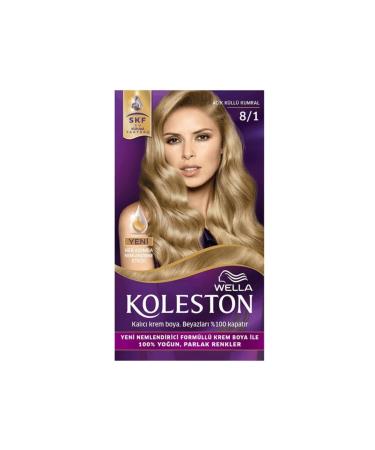 Wella Set Cream Hair Dye 8/1 Light Ash Blonde