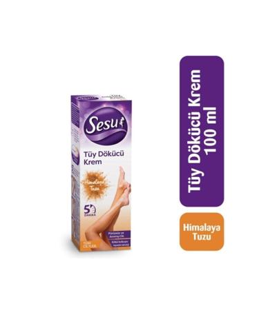 Sesu Brand: Himalayan Salt Hair Removal Cream 100 Ml 123678 Category: Hair Removal Cream
