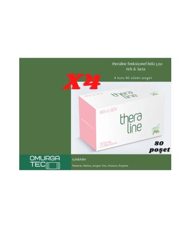 Theraline Rich & Lacta Herbal Tea 4 Boxes