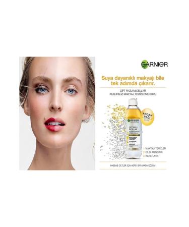 Garnier Dual Phase Micellar Flawless Make-Up Remover Water 100ml* 3 Pieces - Buy Online on GoSupps.com