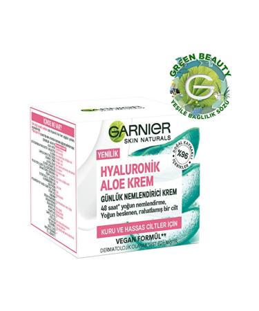 Garnier Hyaluronic Aloe Daily Moisturizing Cream 50 Ml