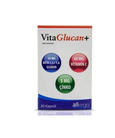 Allergo Vitaglucan 30 Capsules