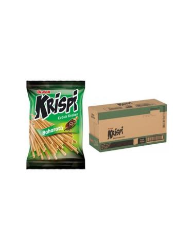Ulker Krispi Spicy Stick Crackers 43 Gr X 15 Pieces