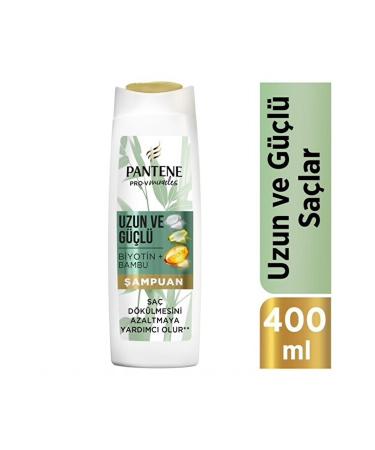 Pantene Bamboo and Biotin Shampoo 400 ml