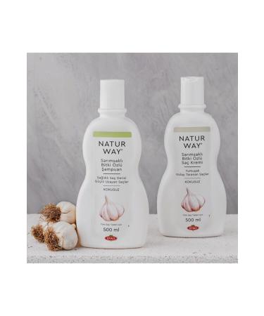 Otac Naturway Garlic Herbal Essence Shampoo 500 ml - Buy Online on GoSupps.com