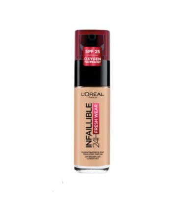 L'Oreal Paris Infaillible 24h Fresh Wear Foundation 120 Vanilla 30ml