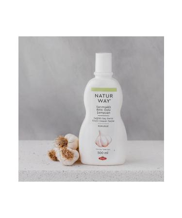 Otac Naturway Garlic Herbal Essence Shampoo 500 ml - Buy Online on GoSupps.com