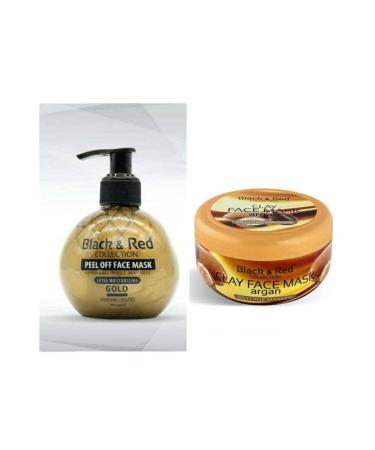 My Dowry Peelable Face Mask Gold 250 Ml + Argan Oil Clay Face Mask 400 Ml.
