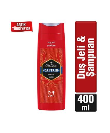 Old Spice Brand: Shower Gel & Shampoo 400 Ml Captain Category: Shower Gel