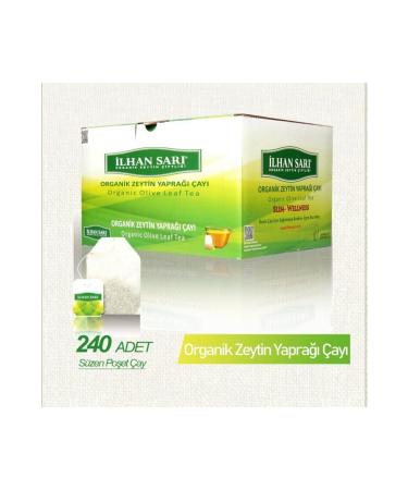 PGON Ilhansar Organic Olive Leaf Tea Box 12 Pieces