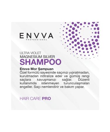 ENVVA Purple Shampoo (SILVER SHAMPOO) 500ml - Buy Online on GoSupps.com