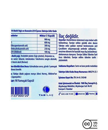 Omepa Omepa-q10 Omega 3 Ubiquinol 90 Capsules - Buy Online on GoSupps.com