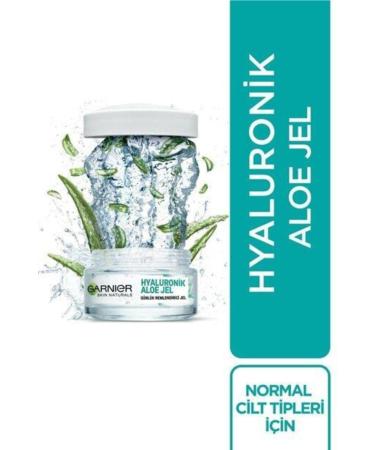 Garnier Brand: Hyaluronic Aloe Gel - Daily Moisturizing Gel 50 Ml "3600542231978" Category: Body