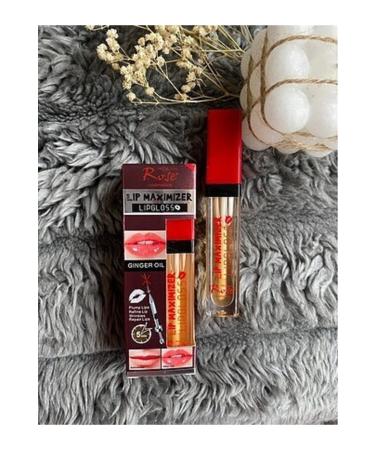 Rose Lip Plumping and Shining Lip Gloss