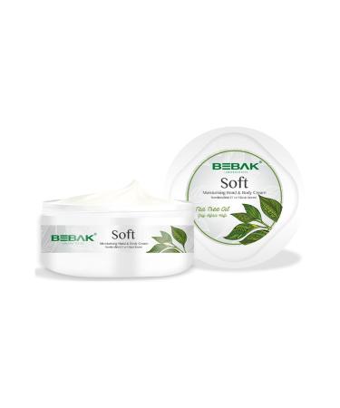 Bebak Tea Tree Oil Moisturizing Hand and Body Cream 300 ml