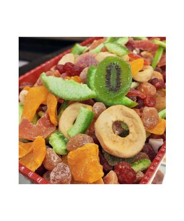 Ozgur Nuts Mixed Tropical Fruit Dried Locked Package 1000 gr