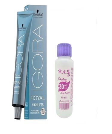 Igora Igora Royal Hair Dye 10-4 Ultra Yellow Beige 60 Ml + Mini Oxidant 30 Volum