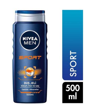 NIVEA Brand: Men's Shower Gel 500 Ml Sport 4005900288417 Category: Shower Gel
