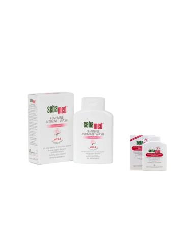 Sebamed Feminine Intimate Wash 200 Ml + Everyday Shampoo 200 Ml Everyday Use Shampoo