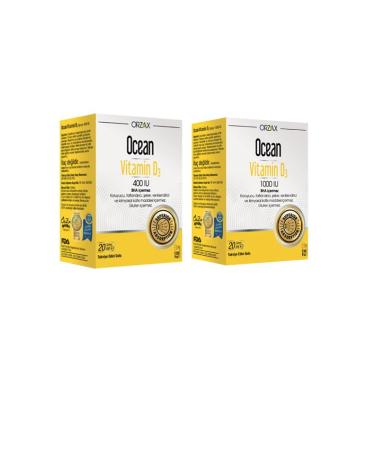 Orzax Vitamin D3 Spray For Children And Adults 20 Ml And Vitamin D3 1000 Iu Spray 20 Ml