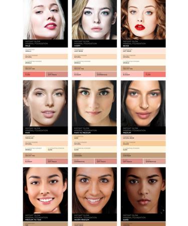 Sampure Minerals Instant Glow Fixing Mineral Powder - Natural - Buy Online on GoSupps.com