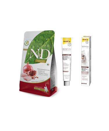 N & D Kitten 1.5 Kg. + GimCat Malt Soft Extra 100 gr.