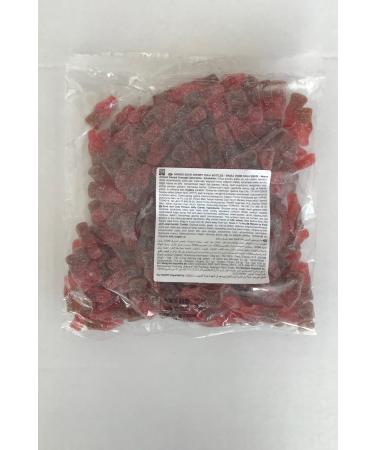 Haribo Sour Cherry Cola Bottle 1 Kg. Jelly - Buy Online on GoSupps.com