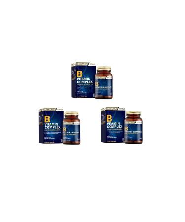 Nutraxin Vitamin B Complex Contributing to Normal Energy Formation 3 Pieces