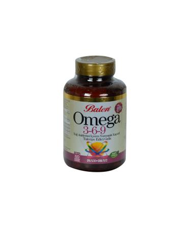 Balen Omega 3-6-9 1585 Mg x 60 Softgels EPA-18 DHA-12 - Buy Online on GoSupps.com