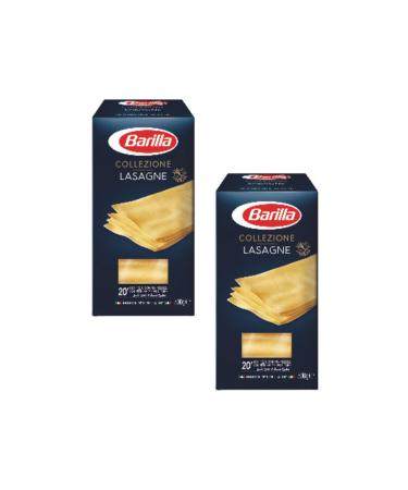 Barilla Lasagna / Lasagne Plain Pasta 500 Gr. X 2 Pieces (Special Collection)