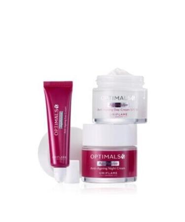 Oriflame Optimals Age Revive Anti-Aging Day Cream Night Cream Eye Cream Firat-optimals-3lu-set