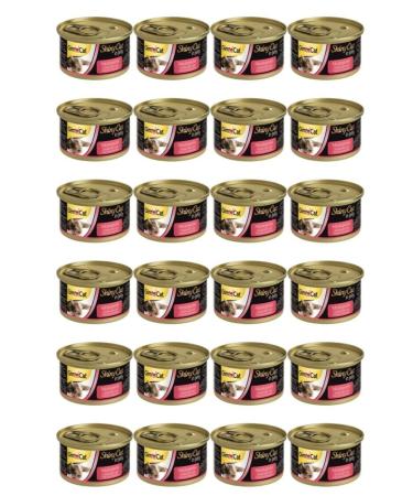 Gimcat Shinycat Chicken Crab Canned Cat Food 70 gr X 24 Pieces