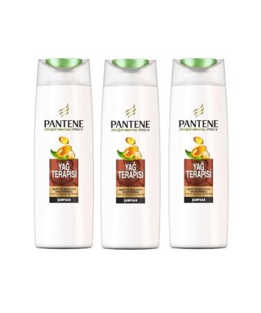 Pantene Natural Synthesis Oil Therapy Shampoo 500 ml 3 Pieces