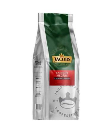 Jacobs Banquet Medium Espresso Beans Coffee 1000 gr X 6 Pack - Buy Online on GoSupps.com