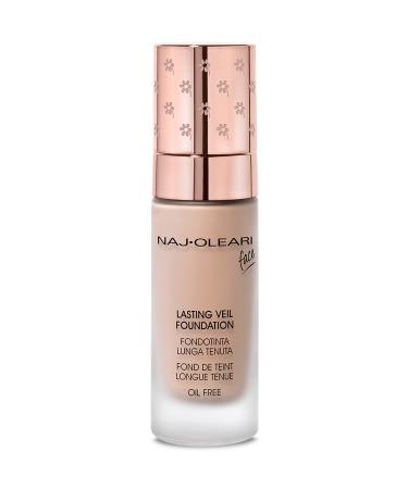 Naj Oleari Lasting Veil Foundation Natural Beige Long-Lasting Liquid Foundation