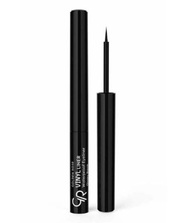 Golden Rose Brand: Waterproof Black Eyeliner - Vinyl Liner Waterproof Glossy Black 869119096577