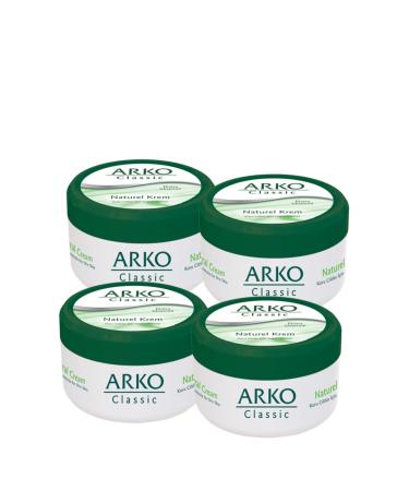 Arko Classic Natural Cream 300mlx 4 Pieces