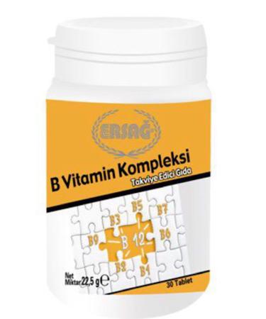 Ersa Vitamin B Complex 30 Tablets