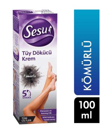 Sesu Brand: Hair Removal Cream 100 Ml Charcoal 8690605061999 Category: Face Cream