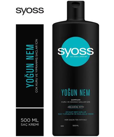 Syoss Intensive Moisture Shampoo 500 Ml Category: Shampoo - Buy Online on GoSupps.com