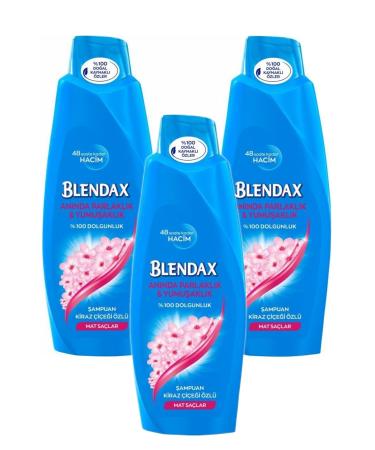 Blendax Cherry Blossom Essence Shampoo 500 Ml X 3 Pieces