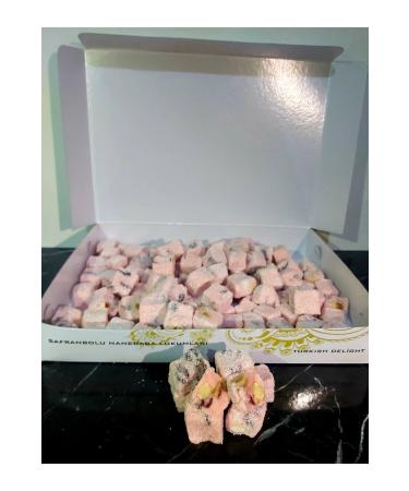 NaneBaba 2 Pieces Safranbolu Blueberry Turkish Delight 500 gr