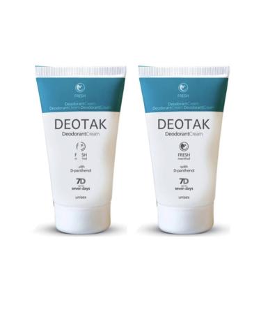 Deotak Cream Fresh 35 Ml X 2 Pieces