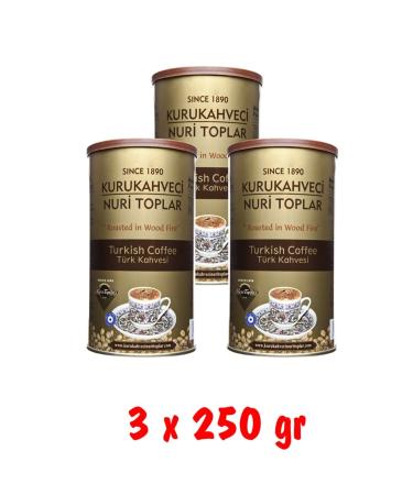 Nuri Toplar Wood Fire Roasted Turkish Coffee 750 Gr