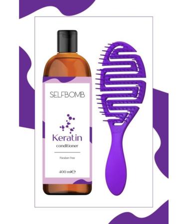 SelfBomb Paraben-Free Keratin Hair Care Cream Set