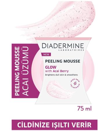 Diadermine Peeling Mousse Glow With Acai Berry 75 Ml Category: Facial Peeling