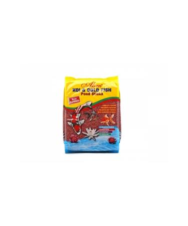 Ahm Koi Goldfish Red Pond Sticks 1 Kg Japanese Fish Food