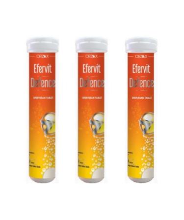 Ocean Efervit Defense 20 Effervescent Tablets 3 Boxes